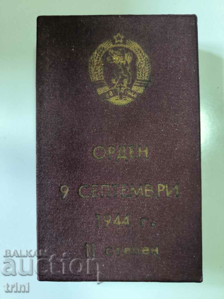 Auction Order 9 September 1944 2nd degree without swords Auction Order 9 September 1944 2nd degree without swords