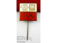 Insigna Olimpică - Echipa Olimpică a Poloniei pentru Lake Placid