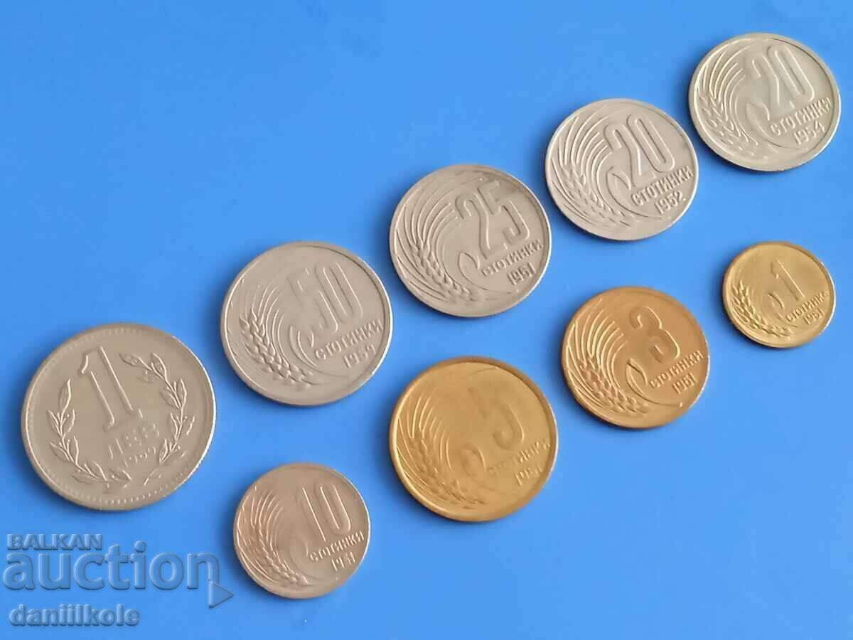 Delivery of *$*Y*$* BULGARIA LOT SET EXCHANGE COINS 1951 - 1960 *$*Y*$* Delivery of *$*Y*$* BULGARIA LOT SET EXCHANGE COINS 1951 - 1960 *$*Y*$*