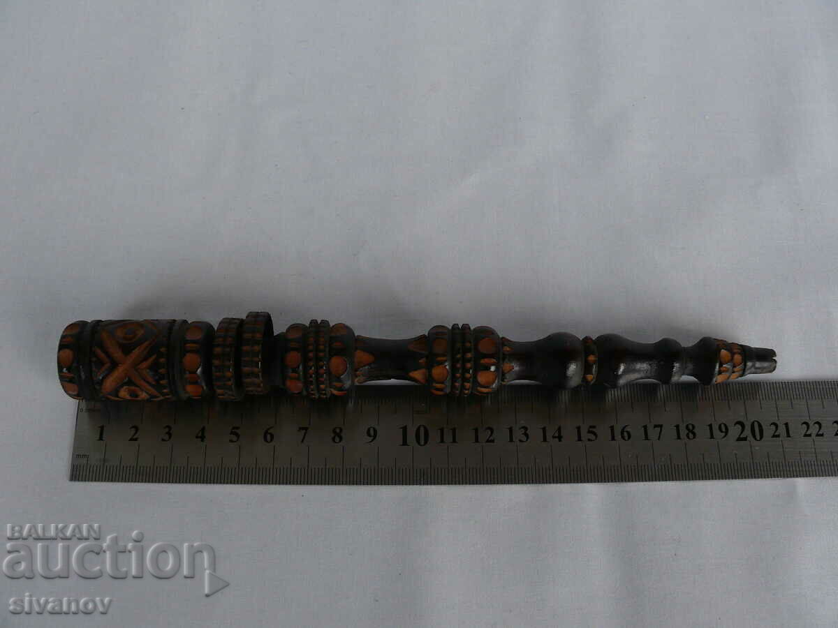 Interesting old wooden cigarette Chibuk #2001 - 6 Interesting old wooden cigarette Chibuk #2001 - 6