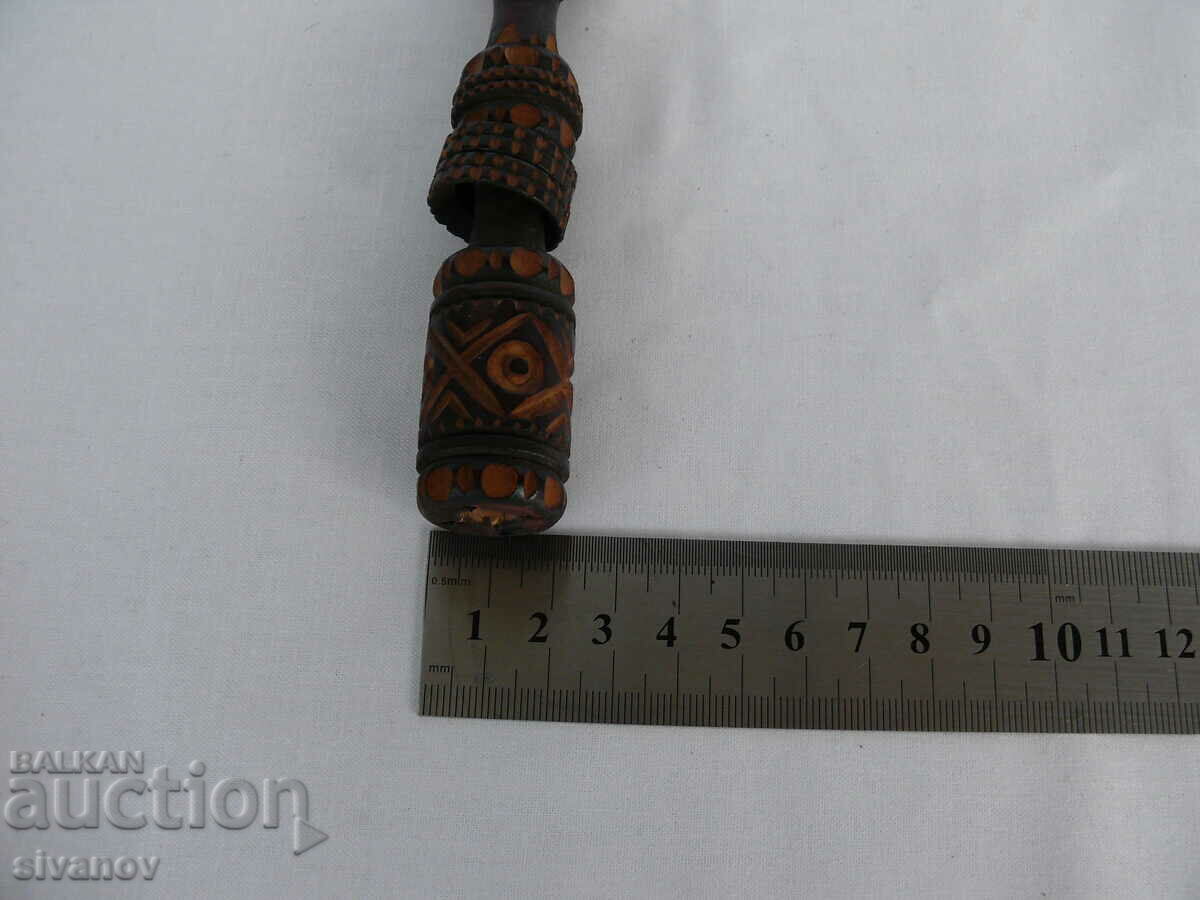 Interesting old wooden cigarette Chibuk #2001 - 7 Interesting old wooden cigarette Chibuk #2001 - 7