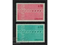 Andorra pr. 1971 Europa CEPT (**) curat, netimbrat