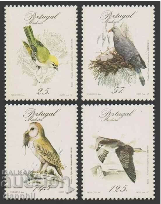 Portugal Madeira 1987 "Birds" (Part I) clean series