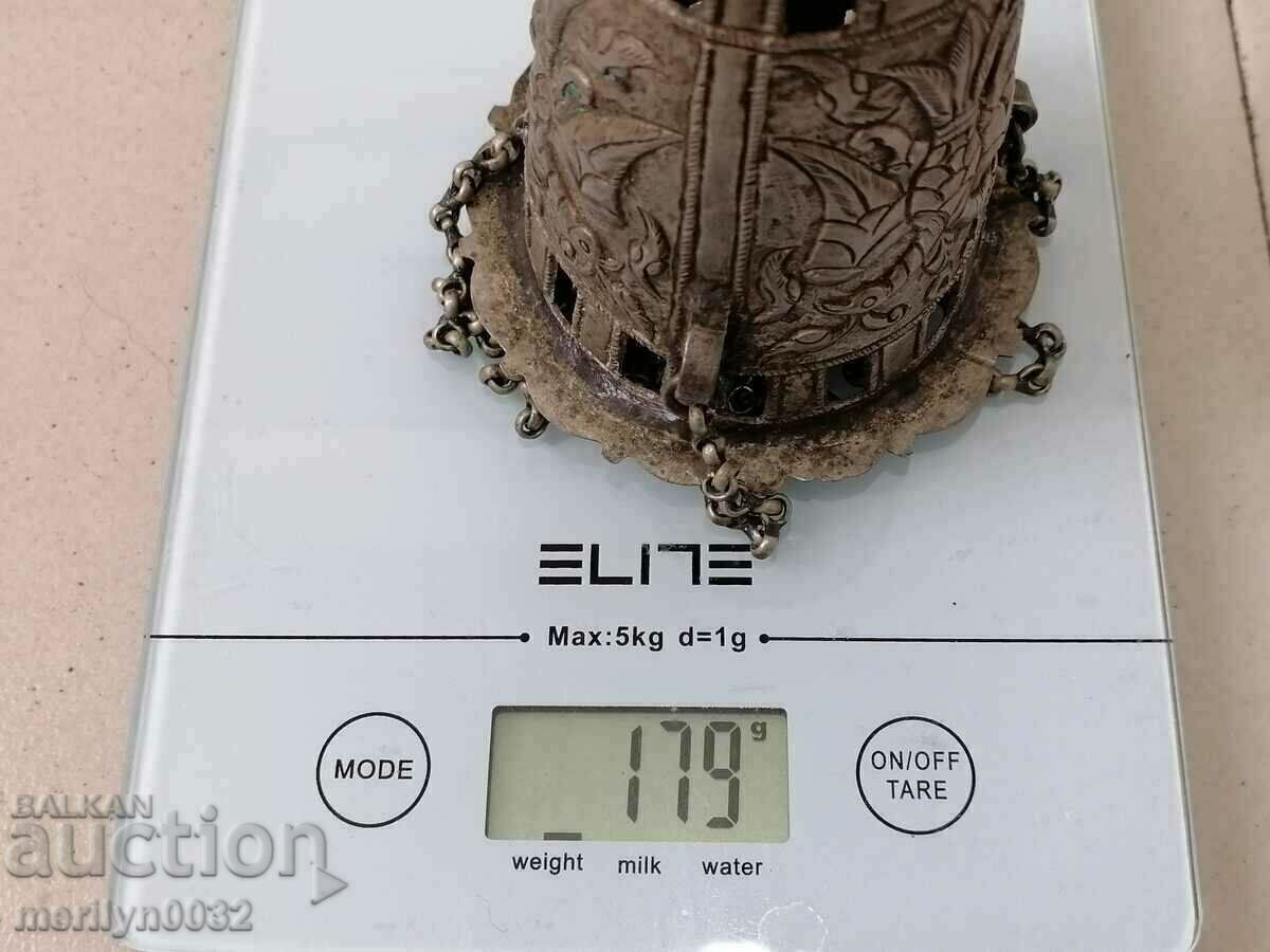 Revival silver home lamp double-headed eagle cross - 6 Revival silver home lamp double-headed eagle cross - 6