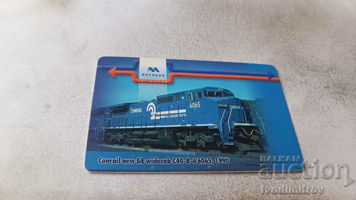 Κάρτα ήχου Mobica Locomotive Conrail GE C40-B #6065 300 imp.