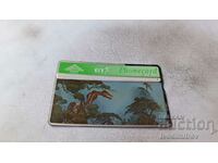 Κάρτα ήχου British Telecom 20 μονάδες Jurassic Park