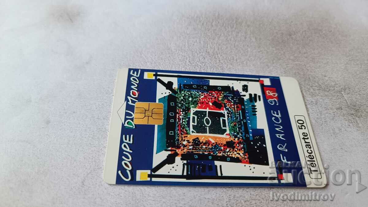FRANCE TELECOM Le Coupe du Monde France 98 sound card with price 0.85 BGN | € 0.43 FRANCE TELECOM Le Coupe du Monde France 98 sound card with price 0.85 BGN | € 0.43