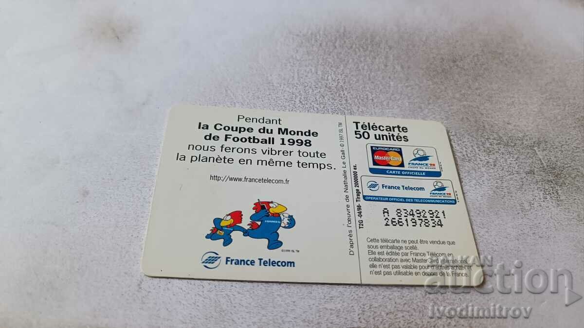 FRANCE TELECOM Le Coupe du Monde France 98 κάρτα ήχου