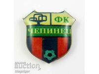 Football-Old football badge- FC CHEPINETS VELINGRAD