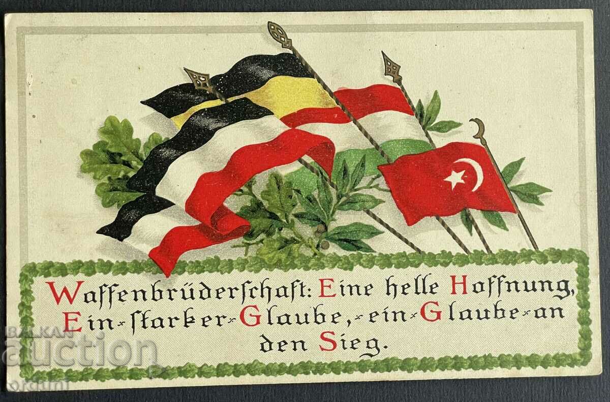 3792 Γερμανία πατριωτισμός PSV σημαίες συμμαχικές χώρες
