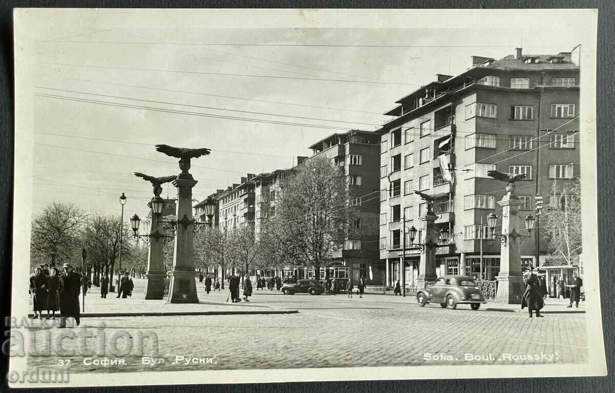 3795 България Бул. Руски Орлов мост трамвай 1962г.