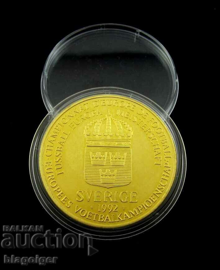 FOOTBALL-EURO'92 GERMANY-PLAQUET-COIN with price 11.99 BGN | € 6.13 FOOTBALL-EURO'92 GERMANY-PLAQUET-COIN with price 11.99 BGN | € 6.13