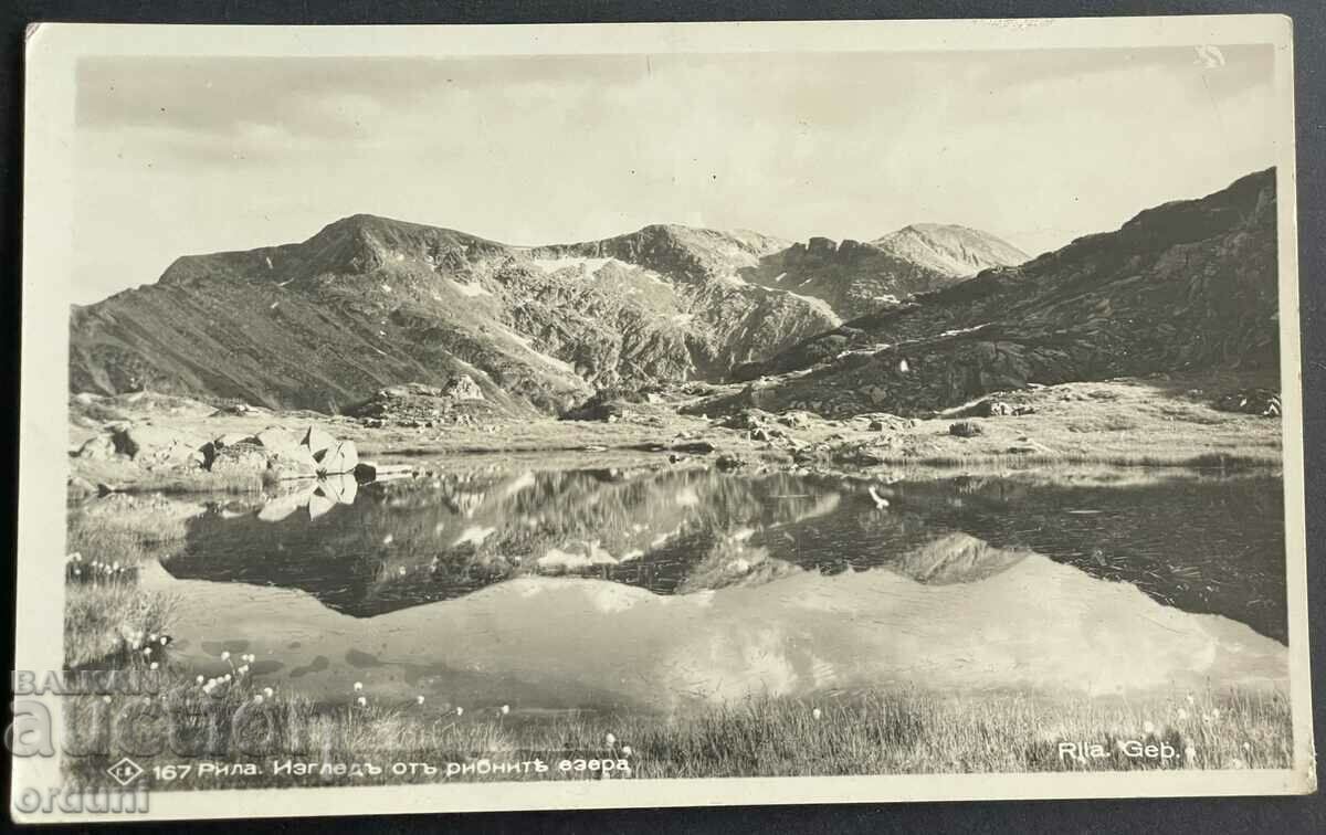3801 Regatul Bulgariei muntele Rila Ribno Ezero 1942