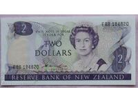 Noua Zeelandă 2 dolari 1981 Pick 170a Ref 4820