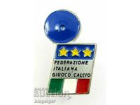 Футболна значка-Италия Футболна Федерация-Официална значка