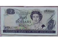 New Zealand 2 Dollars 1981 Pick 170c Ref 0697