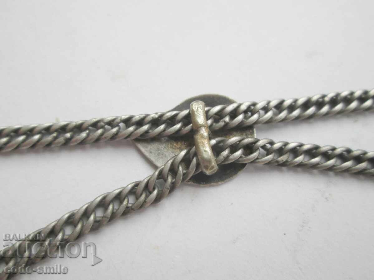 Auction Old renaissance silver men's jewelry kustek with tugra Auction Old renaissance silver men's jewelry kustek with tugra