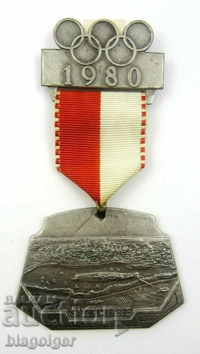 Austrian Olympic medal-1980