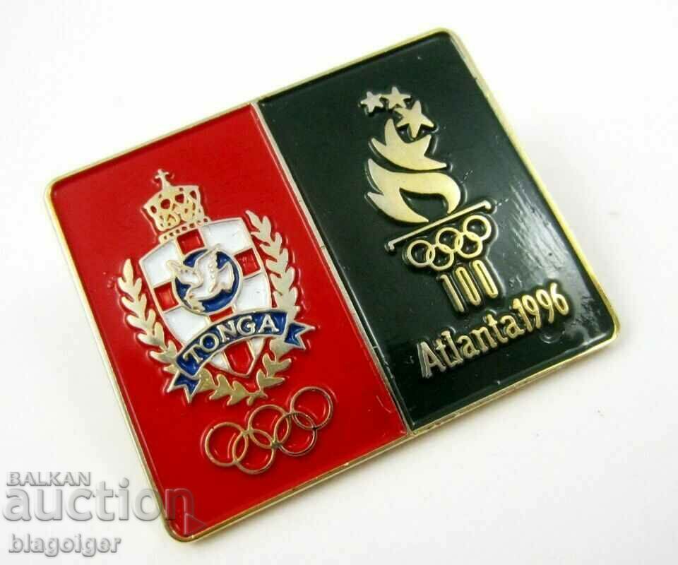 TONGA OLYMPIC COMMITTEE - RARE BADGE - LIMITED with price 15.99 BGN | € 8.18