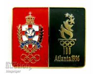 TONGA OLYMPIC COMMITTEE - RARE BADGE - LIMITED