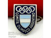 OLD OLYMPIC BADGE-ARGENTINA OLYMPIC COMMITTEE-1960