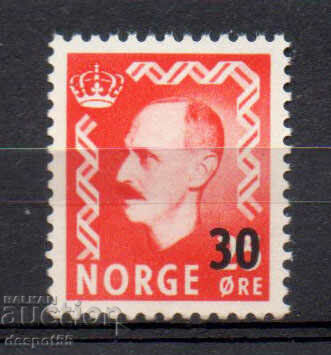 1951. Норвегия. Издание от 1950 г. с надпечатка.