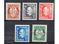 1951- 52. Норвегия. Допълнителни стойности.