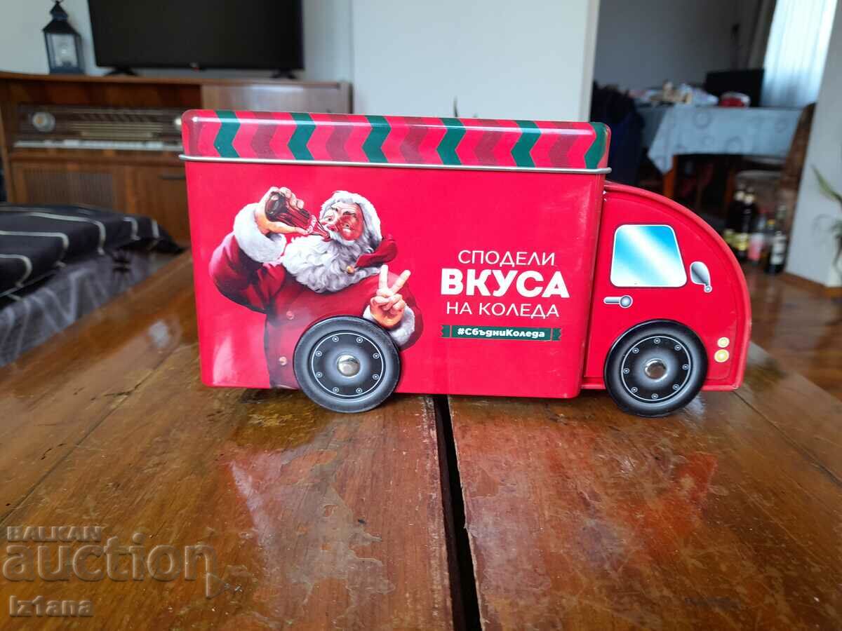Coca Cola truck, Coca Cola with price 30.00 BGN | € 15.34 Coca Cola truck, Coca Cola with price 30.00 BGN | € 15.34