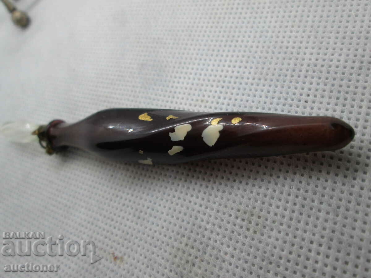 OLD HAND PAINTED PERFUME CONE - 6