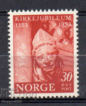 1953. Νορβηγία. 800 της αρχιεπισκοπικής έδρας του Nidaro.