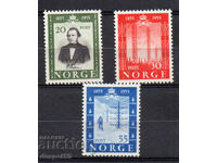 1954 Νορβηγία. 100η επέτειος της Νορβηγικής Τηλεγραφικής Υπηρεσίας