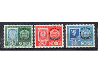 1955. Норвегия. Филателно изложение NORWEX - надпечатка.