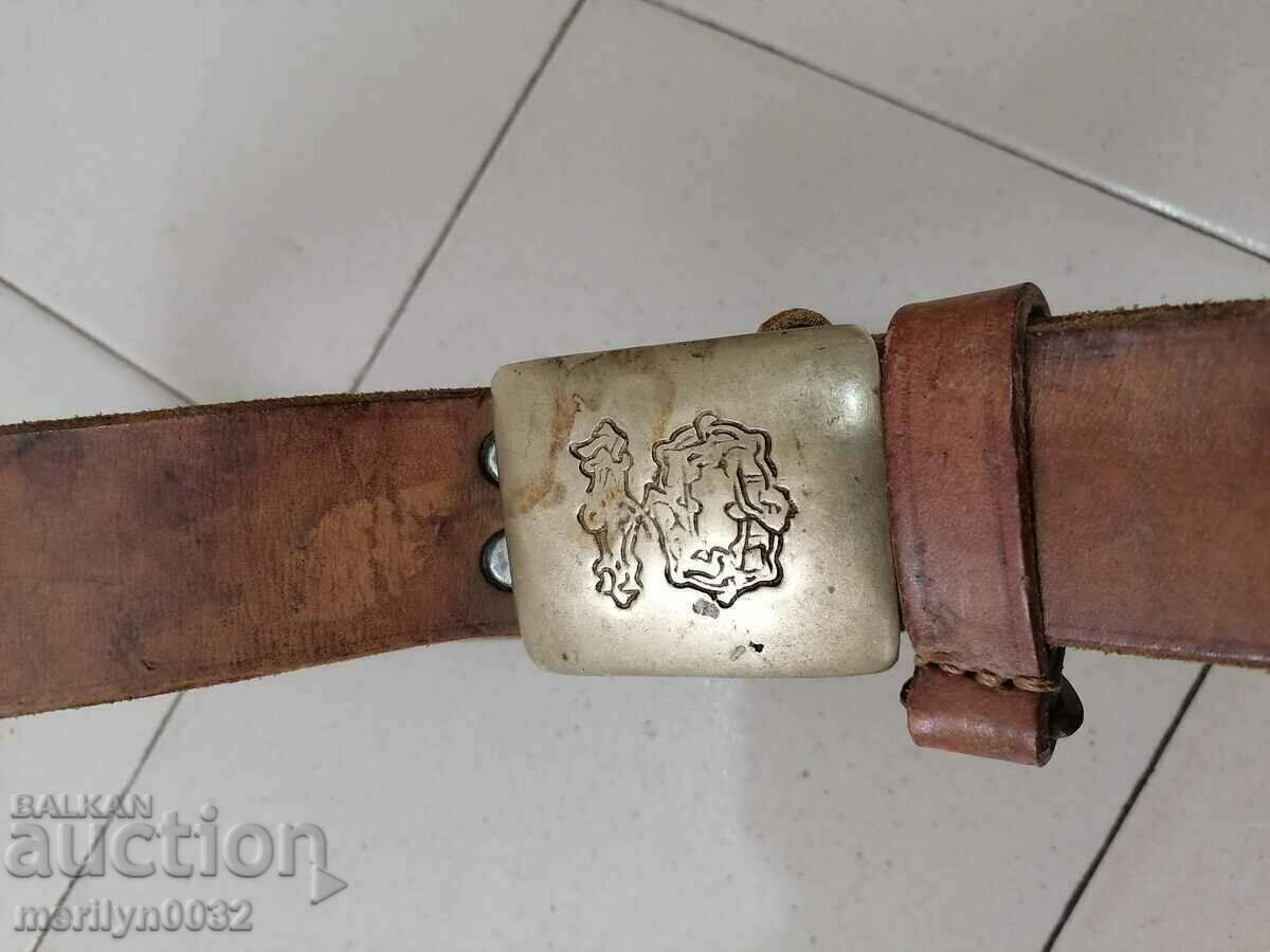Youth belt with buckle Kingdom of Bulgaria - 5 Youth belt with buckle Kingdom of Bulgaria - 5