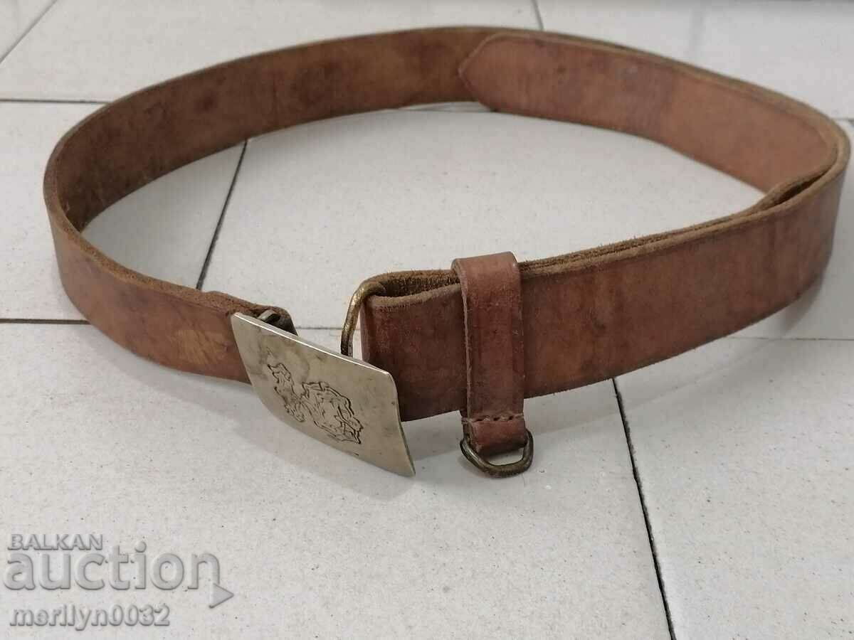 Youth belt with buckle Kingdom of Bulgaria - 6 Youth belt with buckle Kingdom of Bulgaria - 6
