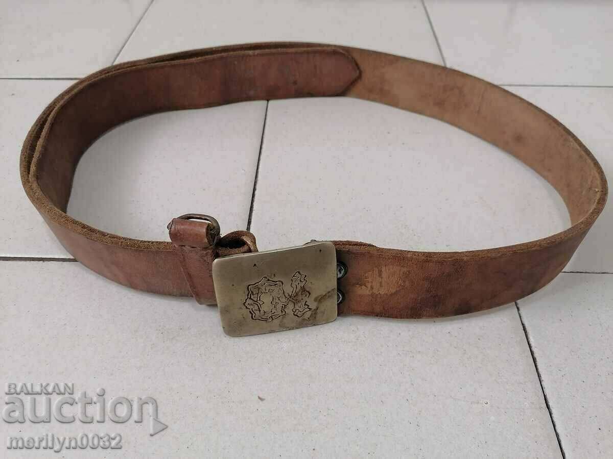 Youth belt with buckle Kingdom of Bulgaria - 7 Youth belt with buckle Kingdom of Bulgaria - 7