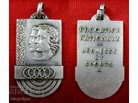 Old medal-Ministry of Sports of France