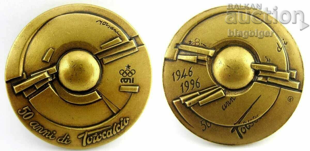 Τιμητικό Ιωβηλαίο Μετάλλιο-Totocalcio και Ολυμπιακή Επιτροπή-Ιταλία
