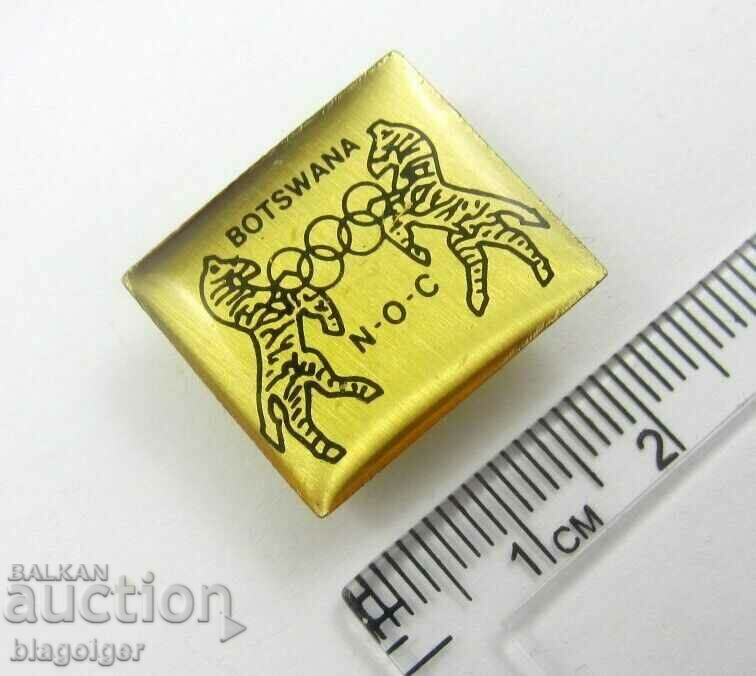 OLYMPIC SIGN-BOTSWANA OLYMPIC COMMITTEE with price 14.00 BGN | € 7.16 OLYMPIC SIGN-BOTSWANA OLYMPIC COMMITTEE with price 14.00 BGN | € 7.16