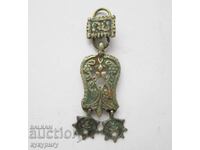 Old Renaissance Jewelry for Women's Costume Pendant Ethnography