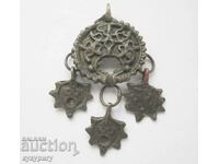 Old Renaissance Jewelry for Women's Costume Pendant Ethnography