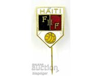 Veche insignă-Federația de Fotbal din Haiti