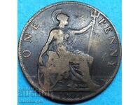 Great Britain 1 penny 1904 30mm bronze