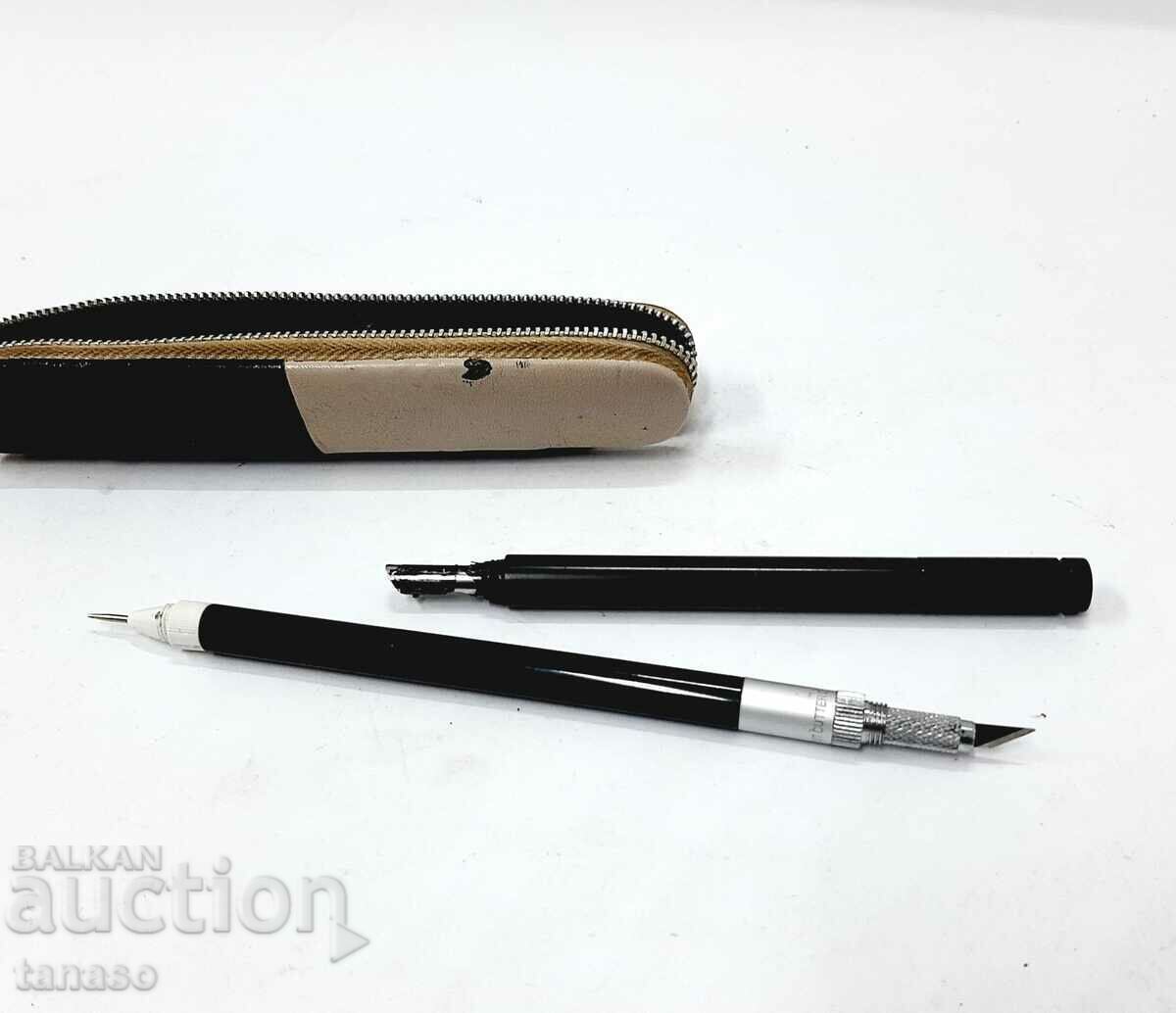 Художествени инструменти - нож и маркер (11.2)