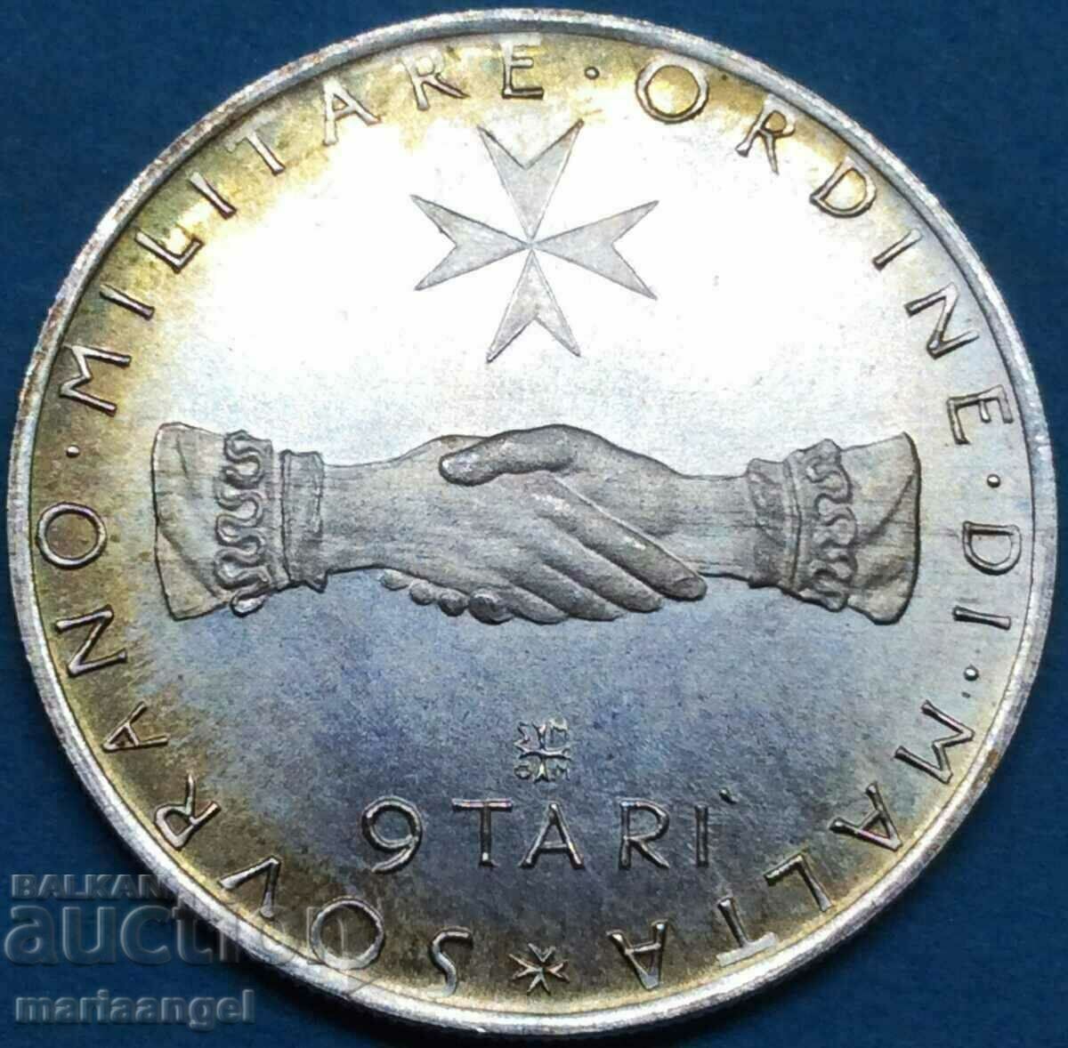 Malta 9 Tare 1976 PROOF 9g ασήμι