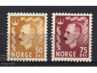 1957. Νορβηγία. Βασιλιάς Haakon VII – Νέες Αξίες.