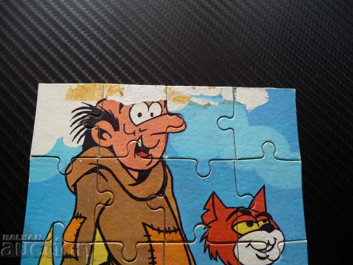 Old puzzle 16 pieces The Smurfs Gargamel cat children's Smurf with price 4.00 BGN | € 2.05 Old puzzle 16 pieces The Smurfs Gargamel cat children's Smurf with price 4.00 BGN | € 2.05