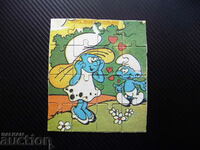 Puzzle vechi 16 piese The Smurfs Smurfette village Disney fata