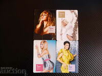 4 calendare pentru 3 BGN. pop folk Gloria Camellia Kali Tatiana 1