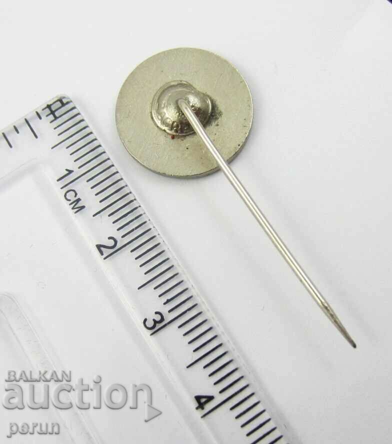 Old Latvian badge - green enamel - 5 Old Latvian badge - green enamel - 5