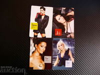 4 calendars for BGN 3. pop folk Preslava Jenna Elena Boni 6